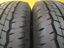 ◆送料無料 B2s◆　新車外し　195/80R15　107/105N LT　ダンロップ　SP175N　夏4本　※ハイエース.キャラバン等_画像3