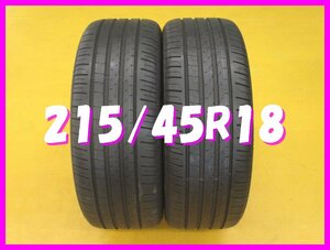 ◆送料無料 A1s◆　215/45R18　89V　ピレリ　CINTURATOP7　夏２本　※2020年製