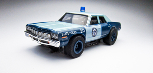 HO slot car new goods!AW 1974 Dodge masachu-setsu state Police & Magna car type Ultra G Tommy AFX.TYCO course also!