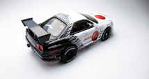 HOスロットカー 新品！AW 日産 スカイライン POTENZA Castrol ＆ マグナカータイプウルトラGシャシー トミー AFX や TYCO コースでも走る！_画像8