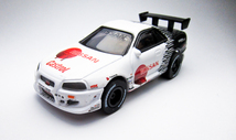 HOスロットカー 新品！AW 日産 スカイライン POTENZA Castrol ＆ マグナカータイプウルトラGシャシー トミー AFX や TYCO コースでも走る！_画像9