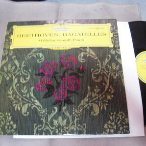 【独盤LP】「BEETHOVEN BAGATELLES/Kempff」DGGの画像1