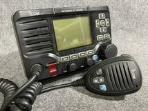 【船舶用国際VHF無線機】通電確認済 I-COM アイコム VHF 無線機 IC-M506 MARINE 船舶用国際VHFトランシーバー_画像1