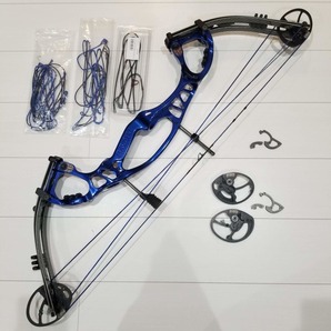 アーチェリー コンパウンドボウ HOYT PRO COMP ELITE FX 50-60 コバルトブルー SPIRAL PROの画像1