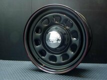 特価 TSW DAYTONA ブラック 16X7J+35 6穴139.7 GOODYEAR E-GRIP 215/60R16 ホイールタイヤ4本セット_画像3