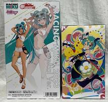 初音ミク フィギュア★2種セット★レーシングver.RACING MIKU 2023トロピカルver.& 初音ミク×Rody AMP+ 39 サンキューver_画像2