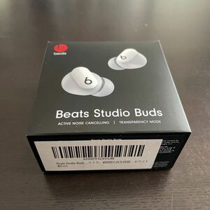 Beats Studio Buds ホワイト ワイヤレスイヤホン アクティブノイズキャンセリング 