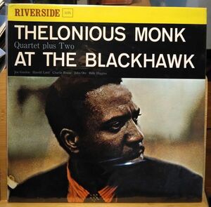 セロニアス・モンク：THELONIOUS MONK / AT THE BLACKHAWK（米盤・RIVERSIDE,OJC)