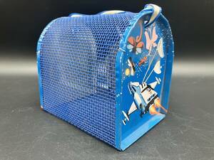  unused goods dead stock tin plate insect cage that time thing insect . made in Japan Showa Retro that time thing Vintage antique 167