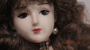 スキヨドール フランス人形　スキヨ人形研究所　リボンマーク　インテリア アンティーク ケース付き　中古美形