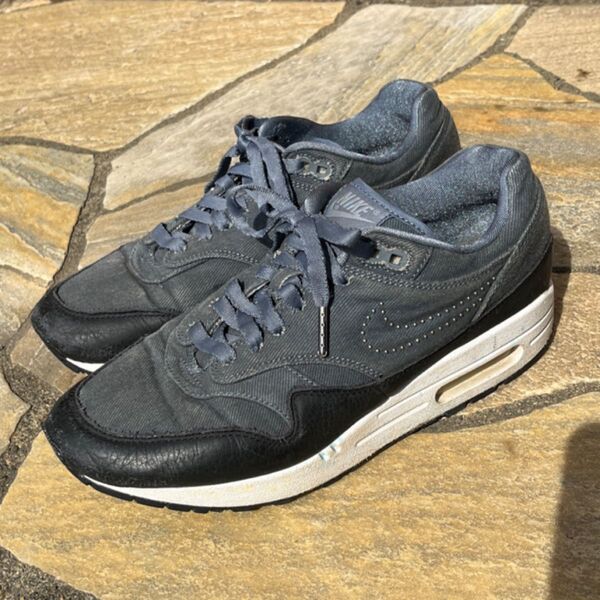NIKE AIR スニーカー 25.5 デニム レザー ナイキ