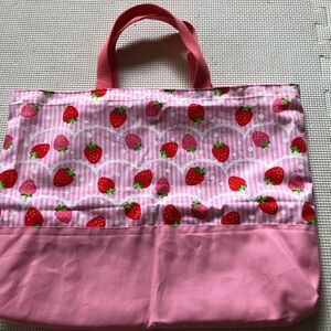 レッスンバッグ トートバッグ　ハンドメイド　絵本バッグ　衣類袋　