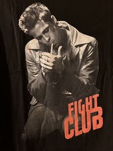 新品★FIGHT CLUB　ブラッドピット　フォトプリントTシャツ【XL】★ファイトクラブ/エドワードノートン/チャック・パラニューク/小説/映画_画像2