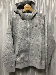 新品 NIKE Forward Therma-FIT ADV Full-Zip WR Hoodie Gray S tech pack ナイキ 新素材 パーカー 