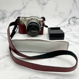 ◎【売り切り】そこそこ美品PanasonicパナソニックLUMIXルミックス デジタルミラーレス一眼カメラ DMC-GF5 1:3.5-5.6/14-42シャッター数705