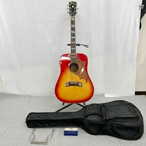 &【売り切り】SUZUKIアコースティックギター W-65HA+ハーモニカ2点セット BLUES HARP s.yairi SYH-20/D ケース付属