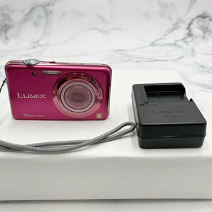 $【売り切り】Panasonic パナソニック LUMIX ルミックス コンパクトデジタルカメラ DMC-FH7 1:3.1-6.5/5.0-20.0 ASPH 動作確認済みの画像1