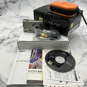 ●【売り切り】NikonニコンCOOLPIX クールピクスコンパクトデジタルカメラ S630 6.6-46.2mm 1:3.5-5.3 箱付属 現状品