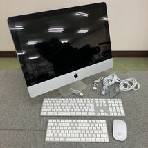 ♪【売り切り】Apple アップル iMac デスクトップパソコンA1311 21.5インチ キーボード2個付属 マウス付属 現状品_画像1