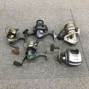 ◆【売り切り】リール5点まとめセット！DAIWA ダイワ RYOBI リョービ ABS SHIMANO シマノ super小船400 SS1500ZM-T ACTIS MINI etc...