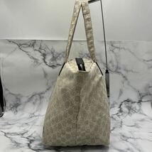 □【売り切り】GUCCI グッチ GGキャンバストートバッグ 283416 204990 GUCCI MUSEO キャンバス×レザー_画像2