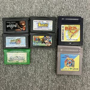 $【売り切り】ゲームボーイアドバンス ゲームボーイソフトまとめセット！GB GBA ポケモン リーフグリーン 金コロッケ4 星のカービィ etc...