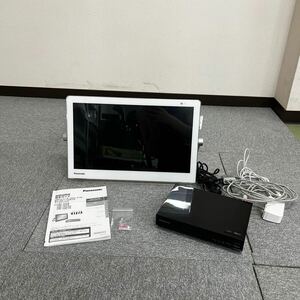 $【売り切り】Panasonic パナソニック VIERAプライベートビエラ HDDレコーダー付きポータブルテレビ UN-T8S UN-15CT8D 通電確認済み