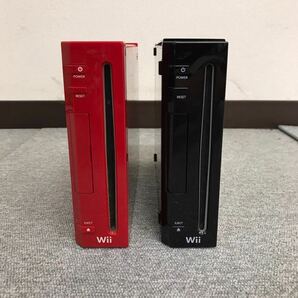 ♪【売り切り】Nintendo 任天堂 Wii 2台まとめ+ソフトセット wiifit plus 戦国無双3 モンスターハンター3 動作確認済みの画像5