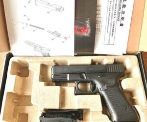 WE GLOCK 19X GLOCK刻印　ブラック　蓄光サイト付き