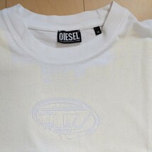 【DIESEL】メンズTシャツ ホワイト М_画像2