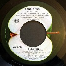 YOKO ONO Death of Samantha カナダ盤シングル Apple 1973_画像4