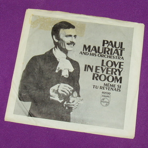 PAUL MAURIAT ポール・モーリア たとえ君が戻っても M/S アメリカ盤シングルPR
