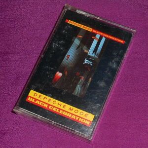 DEPECHE MODE Black Celebration Canada made cassette 