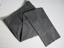 (ac) 44119-11-4L 春夏 2ツボタン スーツ キングサイズ ビッグサイズ 黒 ブラック ストライプ メンズ ビジネス_画像7