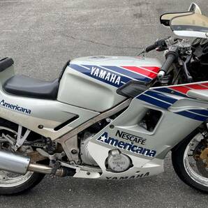 【FZR250 ２KR】Americana 限定車 動きますが整備は必要です。CBR TZR GSXRの画像5