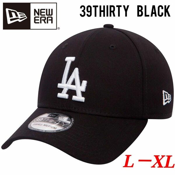 New Era 39Thirty Los Angeles Dodgers BK ③