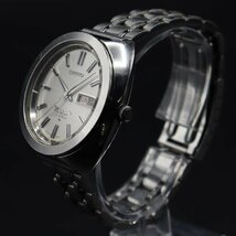 希少 SEIKO Presmatic セイコー プレスマチック ハイビート 5146-7030 自動巻き 27石 1970年製 純正ブレス デイデイト メンズ腕時計_画像3