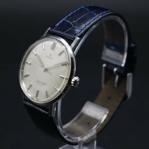 希少 OH済 OMEGA Seamaster DEVILLEオメガ シーマスター デビルWネーム 14750-SC-61 Cal.600 手巻き シーホース刻印 ワンピース メンズ_画像3