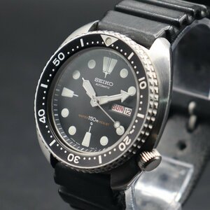 希少 SEIKO 3rd DIVER セイコー 63サードダイバー 6306-7001 自動巻 150M 国内仕様 1979年 諏訪 デイデイト 純正ラバーベルト メンズ腕時計