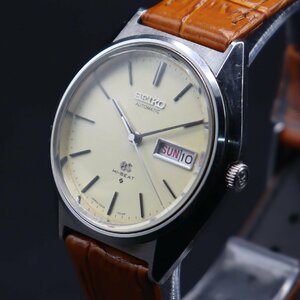 R6.2月OH済 SEIKO 56GS HI-BEAT グランドセイコー ハイビート 5646-7010 自動巻 1972年製 諏訪 GSメダリオン デイデイト ベルト新品 メンズ