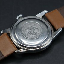 KING SEIKO 1st キングセイコー ファーストモデル KS 手巻き 盾マーク 25石 SSケース 1960年代 新品革ベルト アンティーク メンズ腕時計_画像7