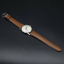 KING SEIKO 1st キングセイコー ファーストモデル KS 手巻き 盾マーク 25石 SSケース 1960年代 新品革ベルト アンティーク メンズ腕時計_画像8