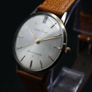 SEIKO Cronos セイコー クロノス 手巻き SD文字盤 23石 ゴールドカラー 1950-60年代製造 新品革ベルト アンティーク メンズ腕時計