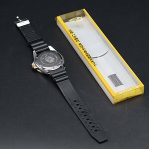 TAG HEUER タグホイヤー プロフェッショナル 1000 クォーツ 200M防水 980.020N 黒 コンビカラー デイト スイス製 ヴィンテージ メンズの画像9