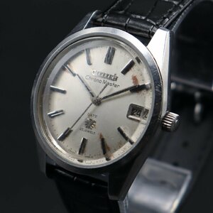 CITIZEN Chorono Master シチズン クロノマスター 4-180194Y 25石 手巻き 大鷲メダリオン デイト 1969年 新品革ベルト アンティーク メンズ