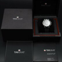 TAG HEUER タグホイヤー フォーミュラ1 グランドデイト クォーツ CAH1012 クロノグラフ 200M防水 新品ラバーベルト 取説/内・外箱 メンズ_画像8