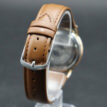 希少 SEIKO CHAMPION セイコー チャンピオン J13040 手巻き 19石 タツノオトシゴ EGPケース 1960年代 新品革ベルト アンティーク メンズ_画像5