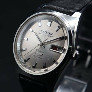 CITIZEN SEVEN STAR Deluxe シチズン セブンスター デラックス 23石 自動巻き 4-520246TA 1969年製 英デイデイト メンズ腕時計の画像1