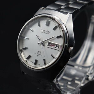 SEIKO LM セイコー ロードマチック 25石 自動巻き 5606-7240 1972年製造 諏訪工場 日/英デイデイト 純正ブレス アンティーク メンズ腕時計
