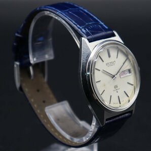 SEIKO 56GS HI-BEAT グランドセイコー ハイビート 5646-7010 自動巻き 25石 1971年製 諏訪工場 GSメダリオン 日/英デイデイト メンズ腕時計の画像3